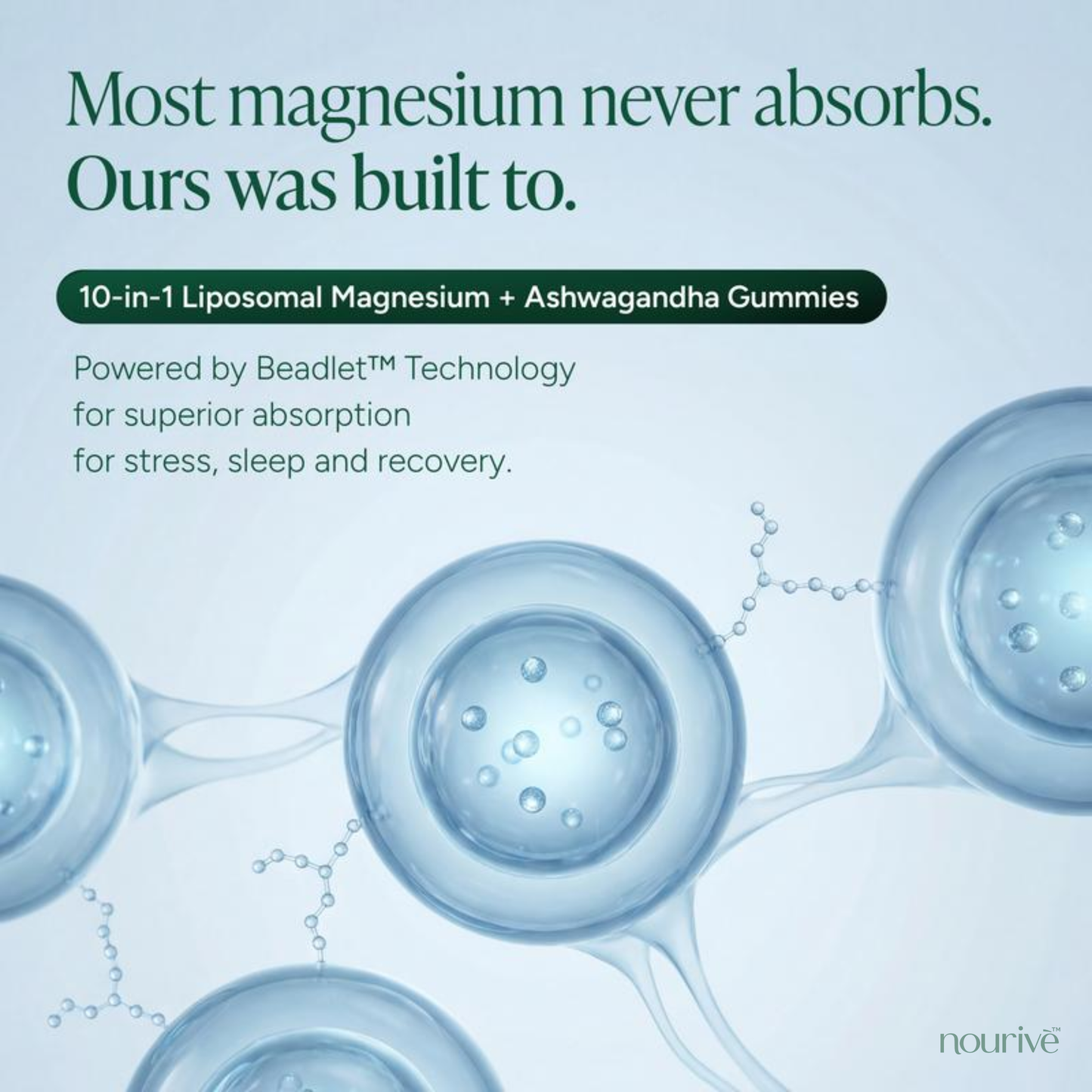 Liposomal Magnesium + Ashwagandha Gummies