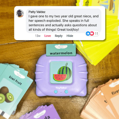 TinyTalker Audible Flashcard Player