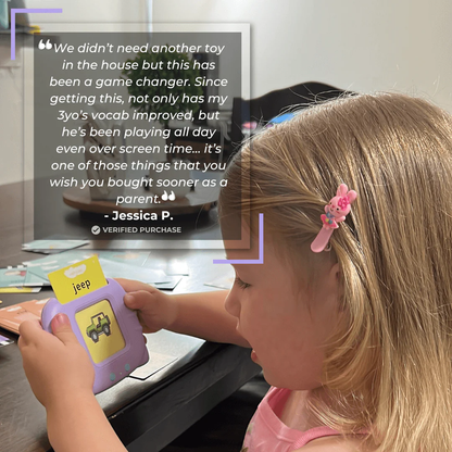 TinyTalker Audible Flashcard Player