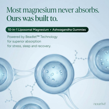Liposomal Magnesium + Ashwagandha Gummies