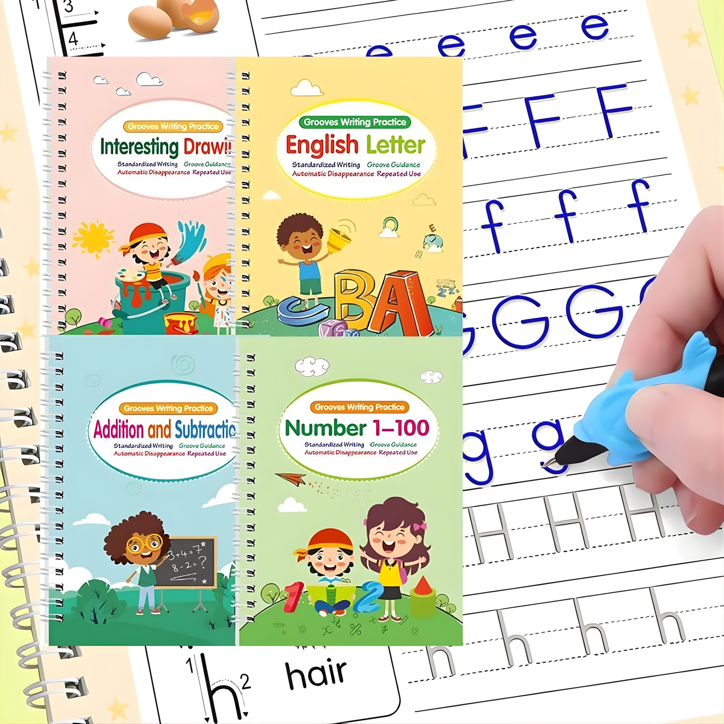 Nourivè Writing Practice Books