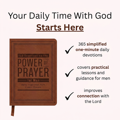 365 Devotions on the Power of Prayer for Men