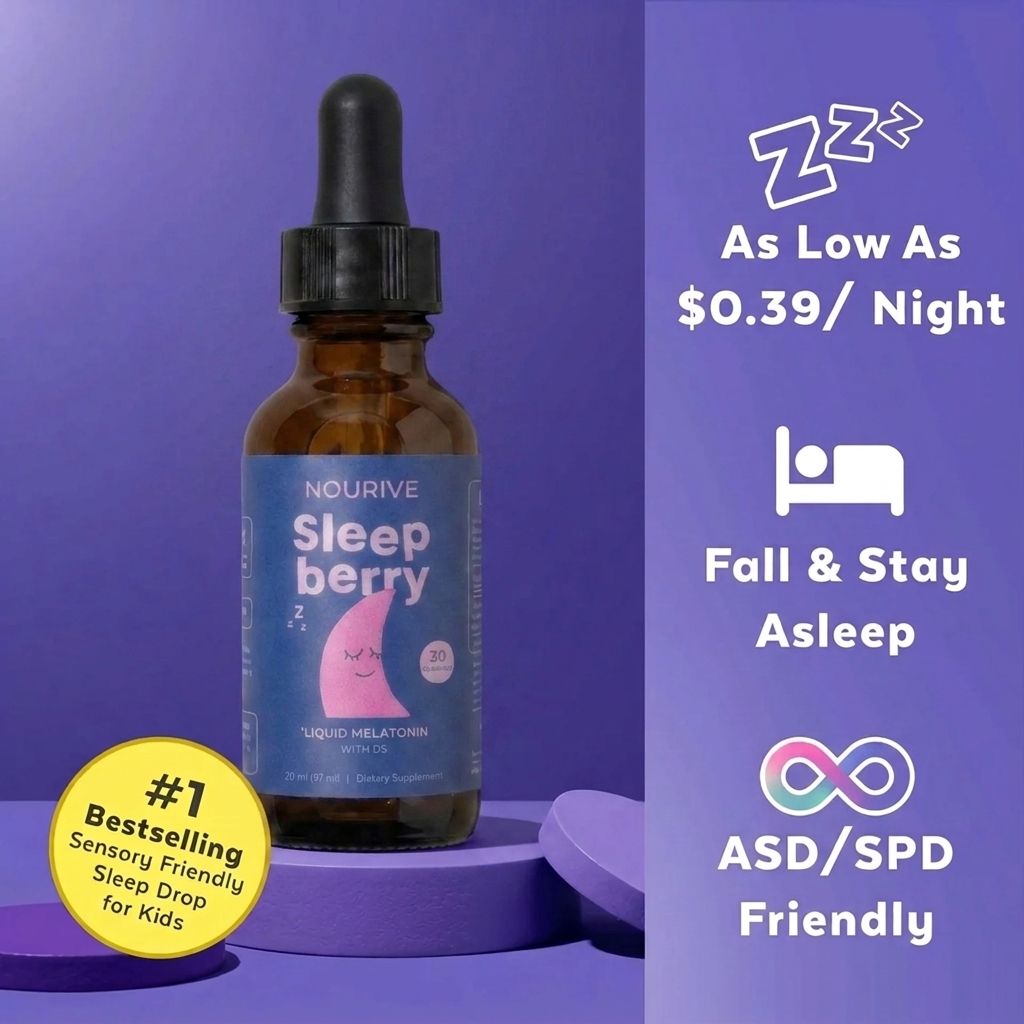 Nourive Sensory Friendly Drops For Kids