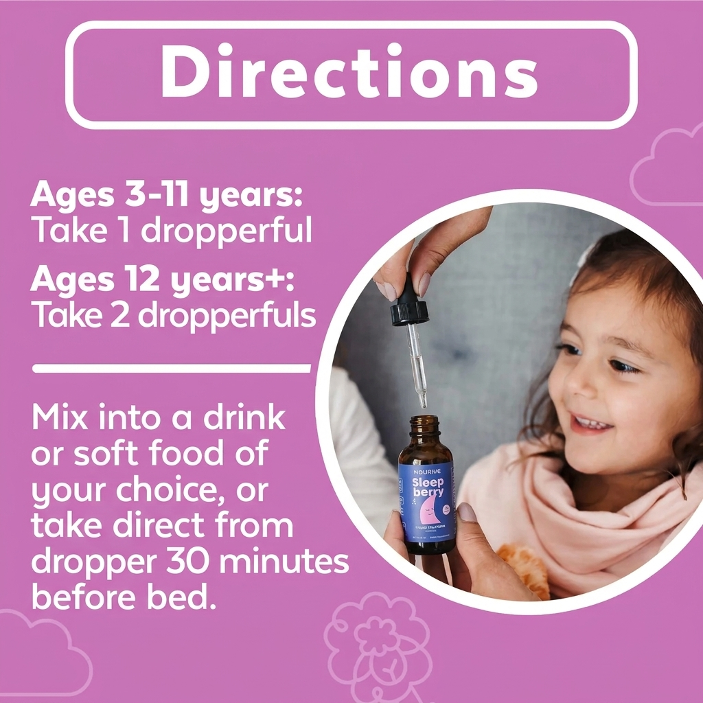 Nourive Sensory Friendly Drops For Kids